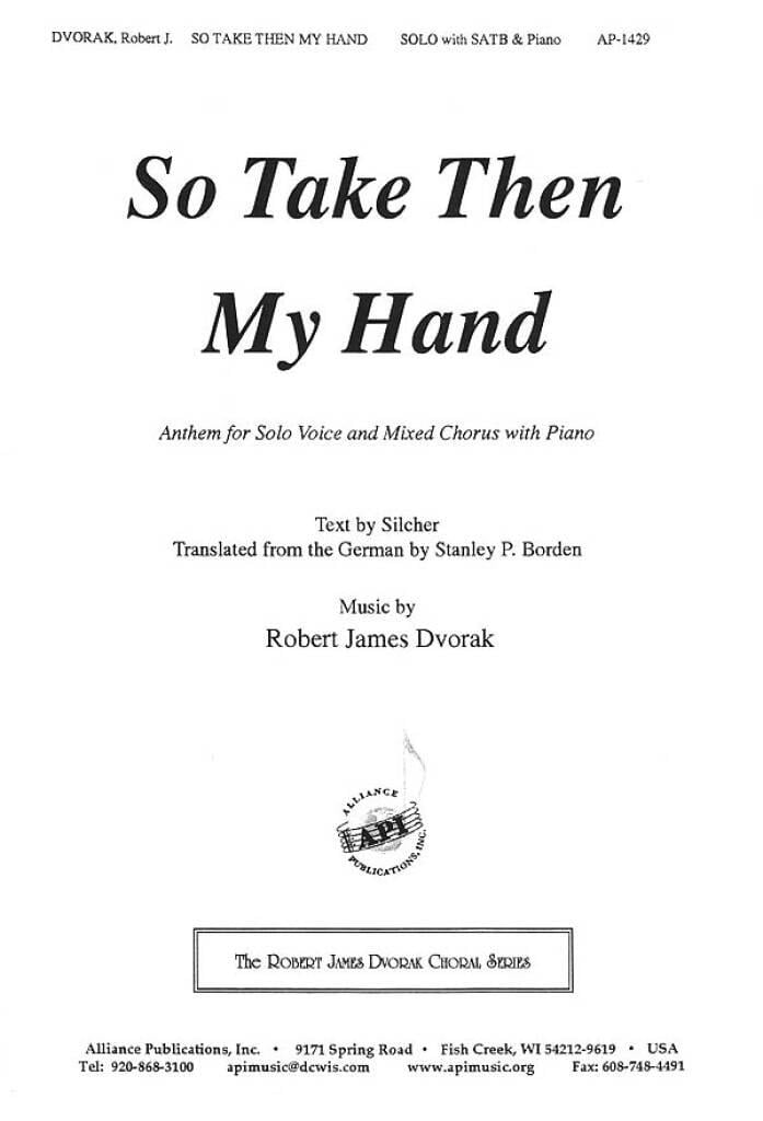 So Take Then My Hand